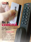 Click here to download a pdf of the CompX eLock Be in Control Ad