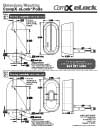 Click here to download a pdf of the CompX eLock mounting pod instruction and drilling template sheet